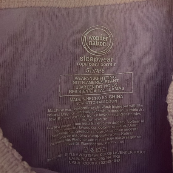 Ballerina pajama set - Picture 5 of 5